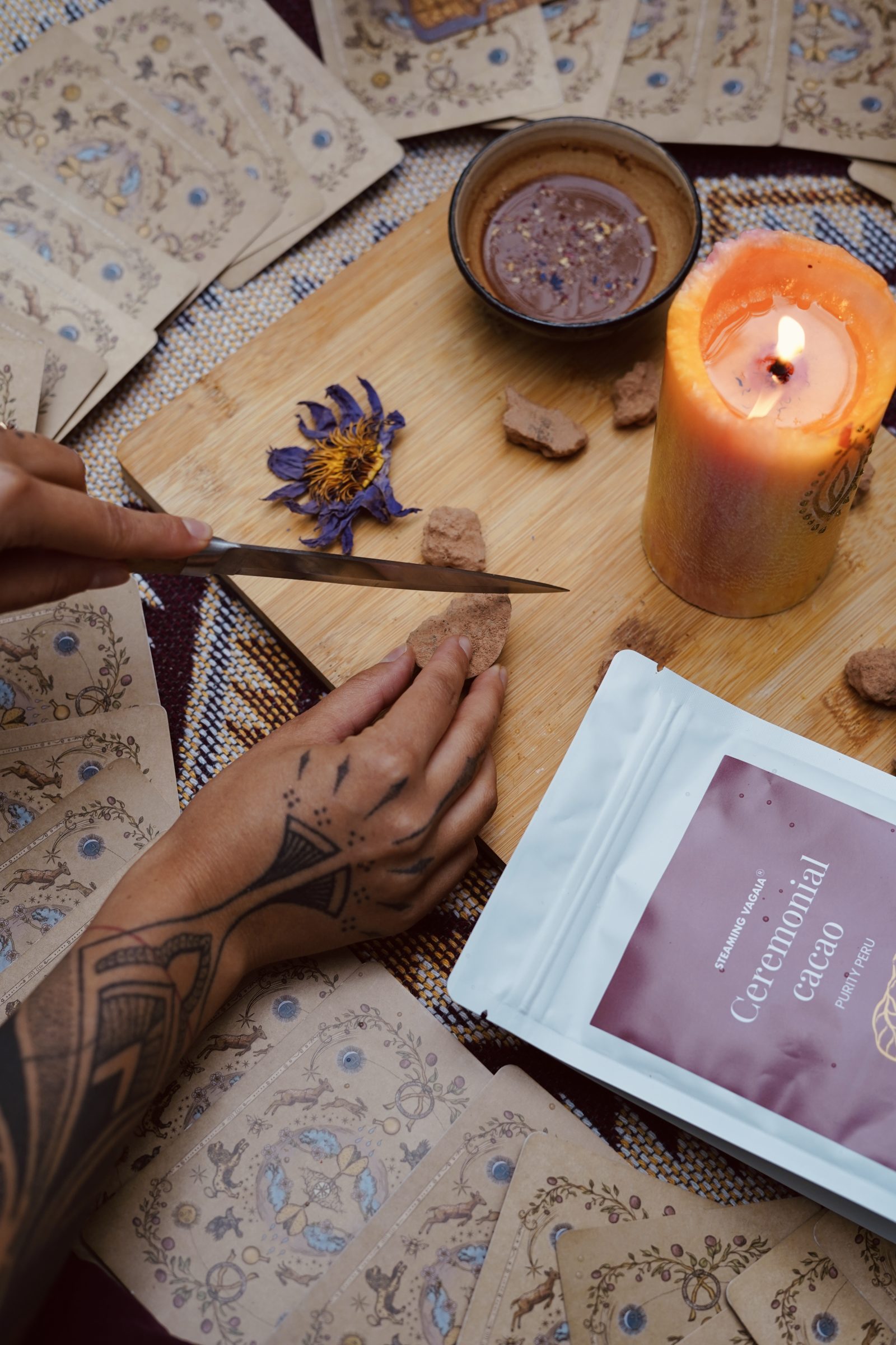 Ceremonial cocoa- Ecuador