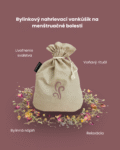 Herbal heating pad for menstrual pain