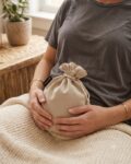 Herbal heating pad for menstrual pain