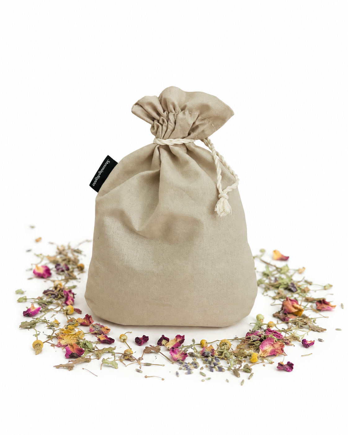 Herbal heating pad for menstrual pain